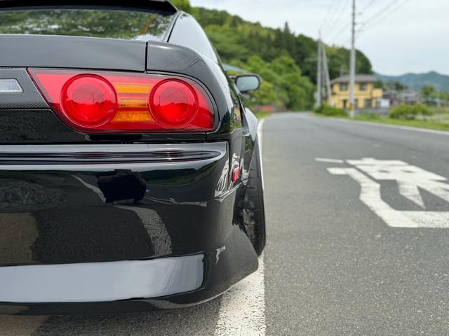１８０ＳＸ 　サイクルフェンダー／ＢＮスポーツフルエアロ／ｗｏｒｋマイスター極リム／全塗装／サンルーフ／１５タービン／ドリドレ／ドリフト（18枚目）