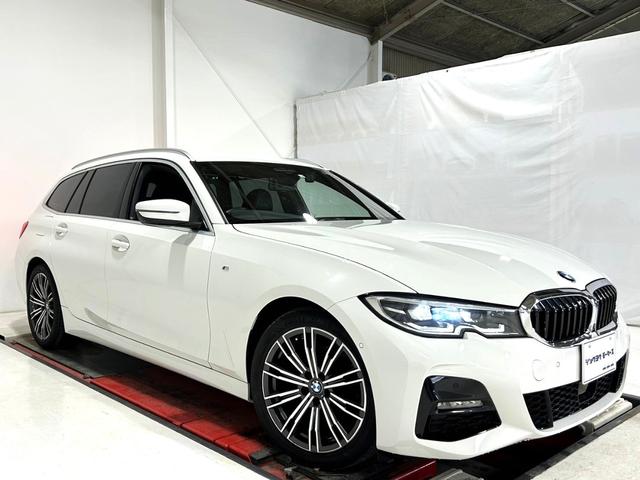 ３シリーズ ３２０ｄ　ｘＤｒｉｖｅツーリング　Ｍスポーツ　禁煙車／衝突軽減ブレーキ／追従機能／レーンキープ／純正ナビ／地デジＴＶ／全方位カメラ／ＥＴＣ／Ｂｌｕｅｔｏｏｔｈ／ドラレコ／ハーフレザー／シートヒーター／パワーシート／純正１８ＡＷ／パワーテールゲート（3枚目）