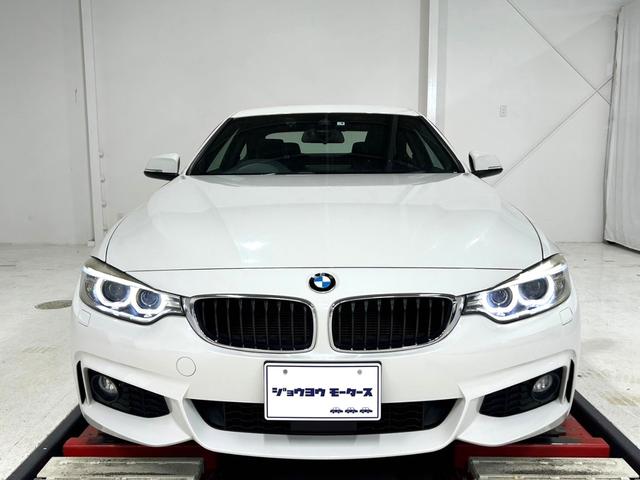 ４シリーズ ４２０ｉクーペ　Ｍスポーツ　禁煙車／衝突軽減ブレーキ／追従機能／純正１８インチアルミ／純正ナビ／地デジＴＶ／バックカメラ／ＥＴＣ／Ｂｌｕｅｔｏｏｔｈ／ドラレコ／パワーシート／パドルシフト／コンフォートアクセス／車検整備付き（2枚目）