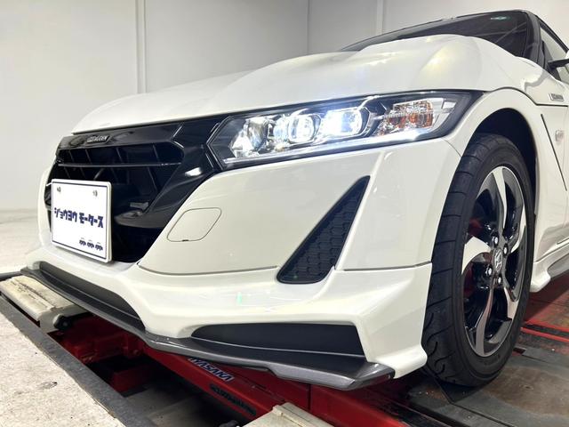 Ｓ６６０ α　ワンオーナー／禁煙車／６速ＭＴ／無限エアロ／無限エアロボンネット／無限グリル／柿本マフラー／Ｄｅｆｉブーストメーター／純正アルミ／社外ナビ／ＥＴＣ／赤シートカバー／ドリンクホルダー／ＬＥＤヘッドライト（41枚目）