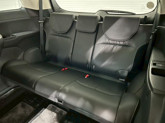 オデッセイ アブソルート・ＥＸ　禁煙車／衝突軽減ブレーキ／黒本革シート／純正ナビＴＶ／純正フリップダウンモニター／全方位カメラ／Ｂｌｕｅｔｏｏｔｈ／ＥＴＣ／ＨＫＳ車高調／純正１８インチアルミ／両側パワースライド／シートヒーター（27枚目）