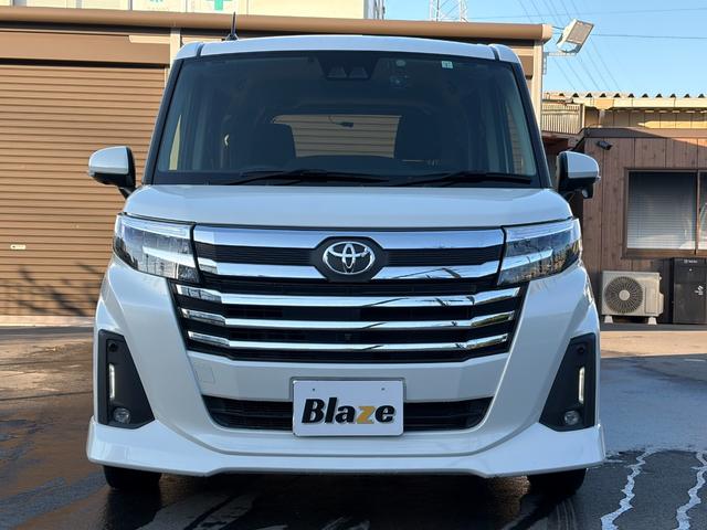 ルーミー カスタムG ユーザー買取/ワンオーナー/LEDヘッド/フォグランプ/衝突軽減装置/クリアランスソナー/純正ナビ/バックカメラ/ETC/フルセグTV/ブルートゥース/シートヒーター/タイヤ4本新品交換付(2枚目)