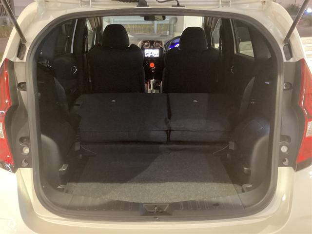 ノート e-パワーニスモ ETC ナビ TV クリアランスソナー レーンアシスト 衝突被害軽減システム アルミホイール オートライト スマートキー 電動格納ミラー CVT ESC USB ミュージックプレイヤー接続可(34枚目)