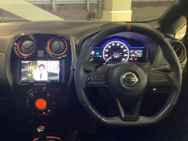 ノート e-パワーニスモ ETC ナビ TV クリアランスソナー レーンアシスト 衝突被害軽減システム アルミホイール オートライト スマートキー 電動格納ミラー CVT ESC USB ミュージックプレイヤー接続可(39枚目)