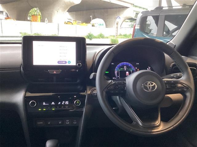 ヤリスクロス ハイブリッドZ ETC 全周囲カメラ クリアランスソナー オートクルーズコントロール レーンアシスト パワーシート 衝突被害軽減システム ナビ オートマチックハイビーム オートライト LEDヘッドランプ(25枚目)