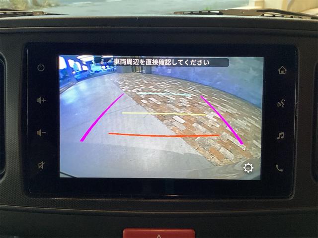 バックカメラ装着済！死角になりやすい後方もとても見やすいです☆車庫入れに自信がない方や縦列駐車が苦手な方にも、オススメな機能です！安心度もアップ！