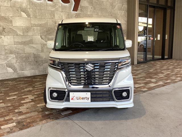 スペーシアカスタム ハイブリッドXSターボ ドライブレコーダー ETC バックカメラ 両側電動スライドドア クリアランスソナー オートクルーズコントロール レーンアシスト 衝突被害軽減システム オートライト スマートキー アイドリングストップ(2枚目)