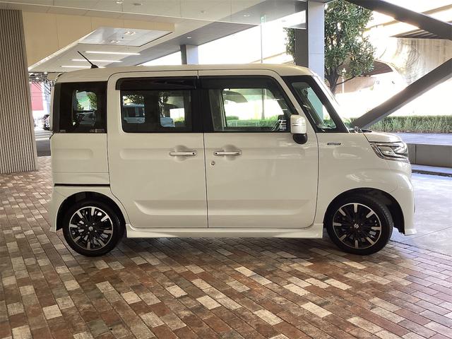 スペーシアカスタム ハイブリッドXSターボ ドライブレコーダー ETC バックカメラ 両側電動スライドドア クリアランスソナー オートクルーズコントロール レーンアシスト 衝突被害軽減システム オートライト スマートキー アイドリングストップ(4枚目)