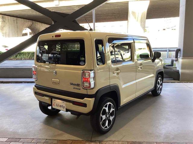 ハスラー ハイブリッドＸ　全周囲カメラ　ナビ　ＴＶ　クリアランスソナー　レーンアシスト　衝突被害軽減システム　オートライト　スマートキー　アイドリングストップ　電動格納ミラー　ＣＶＴ　ＥＳＣ　ＵＳＢ　アルミホイール　エアコン（5枚目）