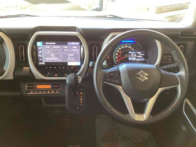 ハスラー ハイブリッドＸ　全周囲カメラ　ナビ　ＴＶ　クリアランスソナー　レーンアシスト　衝突被害軽減システム　オートライト　スマートキー　アイドリングストップ　電動格納ミラー　ＣＶＴ　ＥＳＣ　ＵＳＢ　アルミホイール　エアコン（9枚目）