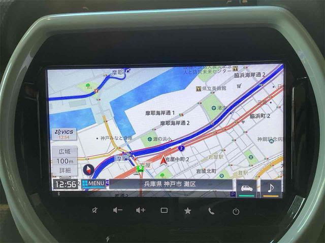 ハスラー ハイブリッドＸ　全周囲カメラ　ナビ　ＴＶ　クリアランスソナー　レーンアシスト　衝突被害軽減システム　オートライト　スマートキー　アイドリングストップ　電動格納ミラー　ＣＶＴ　ＥＳＣ　ＵＳＢ　アルミホイール　エアコン（12枚目）