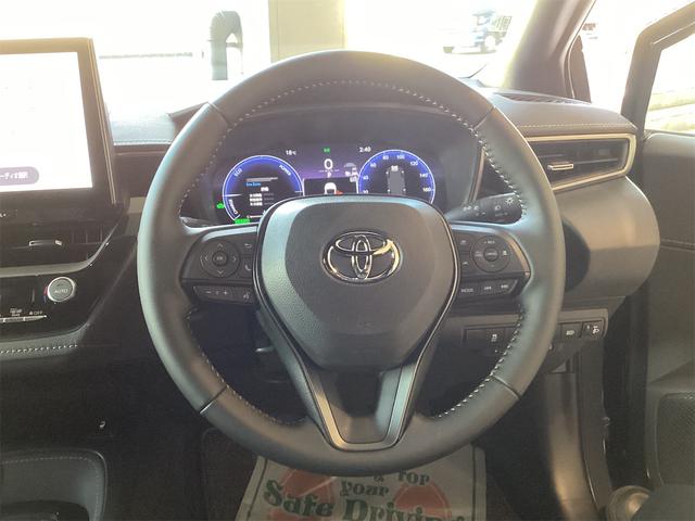 カローラツーリング ハイブリッド　ダブルバイビー　ドライブレコーダー　バックカメラ　ナビ　ＴＶ　クリアランスソナー　オートクルーズコントロール　レーンアシスト　衝突被害軽減システム　アルミホイール　オートマチックハイビーム　オートライト（10枚目）