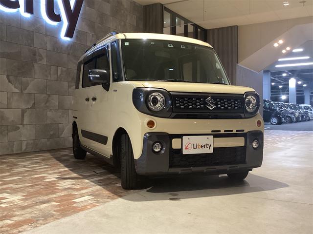 スペーシアギア ハイブリッドＸＺ　ＥＴＣ　全周囲カメラ　両側電動スライドドア　ＴＶ　クリアランスソナー　オートクルーズコントロール　レーンアシスト　衝突被害軽減システム　オートライト　スマートキー　アイドリングストップ　電動格納ミラー（10枚目）