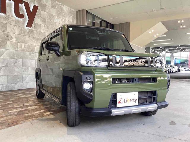 タフト Gターボ ドライブレコーダー ETC 全周囲カメラ ナビ TV クリアランスソナー オートクルーズコントロール 衝突被害軽減システム オートライト スマートキー アイドリングストップ 電動格納ミラー(3枚目)