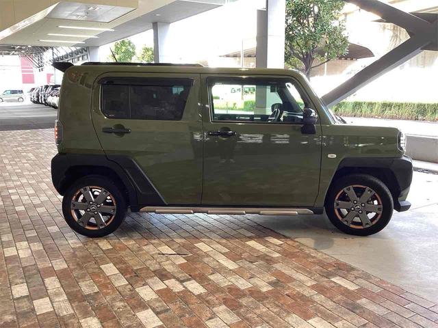 タフト Gターボ ドライブレコーダー ETC 全周囲カメラ ナビ TV クリアランスソナー オートクルーズコントロール 衝突被害軽減システム オートライト スマートキー アイドリングストップ 電動格納ミラー(4枚目)