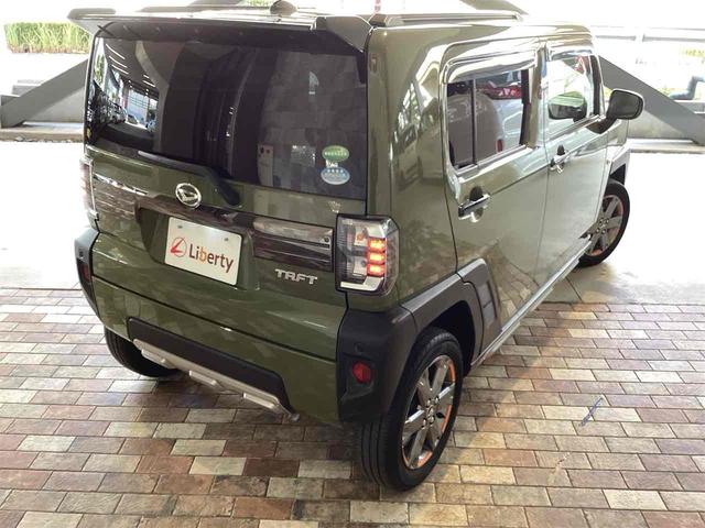 タフト Gターボ ドライブレコーダー ETC 全周囲カメラ ナビ TV クリアランスソナー オートクルーズコントロール 衝突被害軽減システム オートライト スマートキー アイドリングストップ 電動格納ミラー(5枚目)