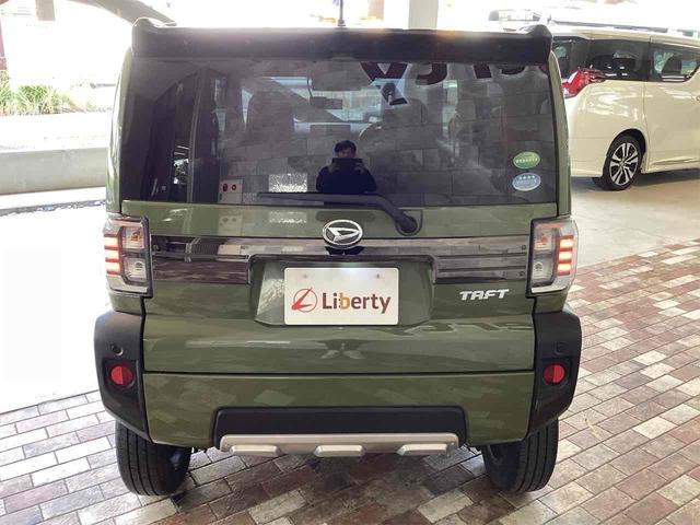 タフト Gターボ ドライブレコーダー ETC 全周囲カメラ ナビ TV クリアランスソナー オートクルーズコントロール 衝突被害軽減システム オートライト スマートキー アイドリングストップ 電動格納ミラー(6枚目)