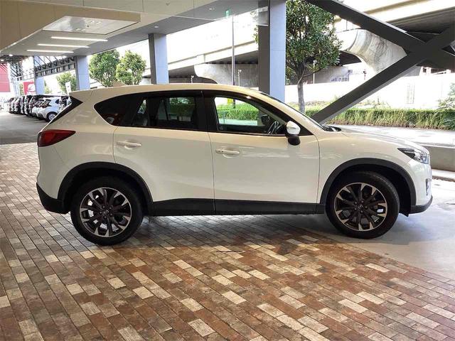 ＣＸ－５ ２５Ｓ　Ｌパッケージ　ドライブレコーダー　ＥＴＣ　バックカメラ　オートクルーズコントロール　レーンアシスト　パワーシート　衝突被害軽減システム　ナビ　オートライト　ＬＥＤヘッドランプ　アルミホイール　スマートキー（4枚目）