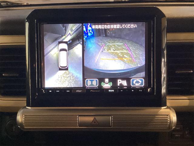 【全周囲カメラ】真上から車を見たようにモニターで確認ができる。是非実際の車で体感してみてください。