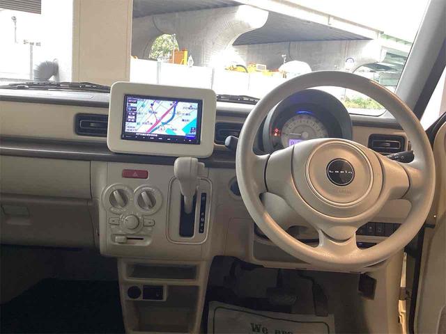 アルトラパン Ｌ　ＥＴＣ　バックカメラ　ナビ　クリアランスソナー　レーンアシスト　衝突被害軽減システム　オートライト　スマートキー　アイドリングストップ　電動格納ミラー　シートヒーター　ベンチシート　ＣＶＴ　ＥＳＣ（9枚目）