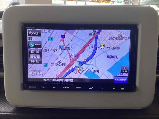 アルトラパン Ｌ　ＥＴＣ　バックカメラ　ナビ　クリアランスソナー　レーンアシスト　衝突被害軽減システム　オートライト　スマートキー　アイドリングストップ　電動格納ミラー　シートヒーター　ベンチシート　ＣＶＴ　ＥＳＣ（11枚目）