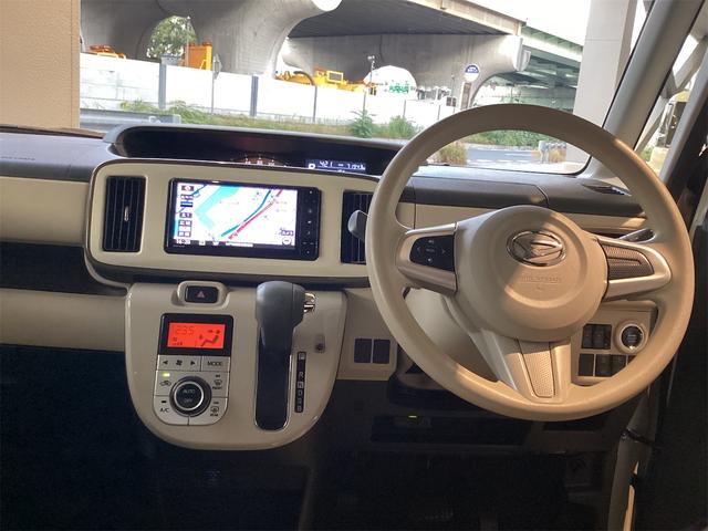 ムーヴキャンバス Ｇメイクアップリミテッド　ＳＡＩＩＩ　ＥＴＣ　全周囲カメラ　両側電動スライドドア　ナビ　ＴＶ　衝突被害軽減システム　オートマチックハイビーム　スマートキー　アイドリングストップ　電動格納ミラー　ベンチシート　ＣＶＴ　ＡＢＳ　ＥＳＣ　ＣＤ（36枚目）