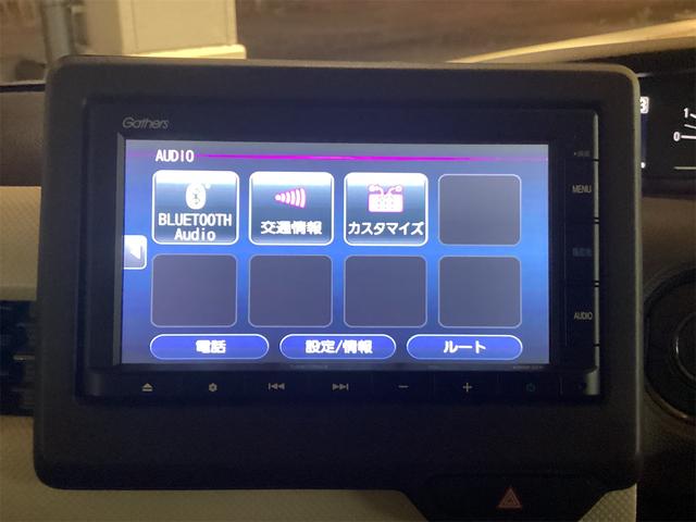 N-BOX L ナビ ETC バックカメラ 両側スライド・片側電動 クリアランスソナー レーンアシスト 衝突被害軽減システム スマートキー アイドリングストップ 電動格納ミラー シートヒーター CVT(9枚目)