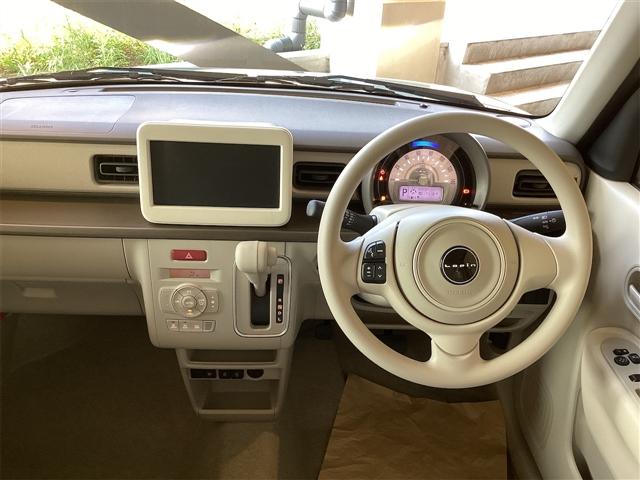 アルトラパン Ｌ　クリアランスソナー　レーンアシスト　衝突被害軽減システム　オートライト　ＬＥＤヘッドランプ　スマートキー　アイドリングストップ　電動格納ミラー　シートヒーター　ベンチシート　ＣＶＴ　盗難防止システム（5枚目）