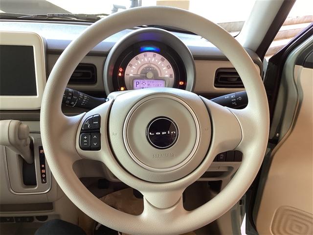 アルトラパン Ｌ　クリアランスソナー　レーンアシスト　衝突被害軽減システム　オートライト　ＬＥＤヘッドランプ　スマートキー　アイドリングストップ　電動格納ミラー　シートヒーター　ベンチシート　ＣＶＴ　盗難防止システム（6枚目）