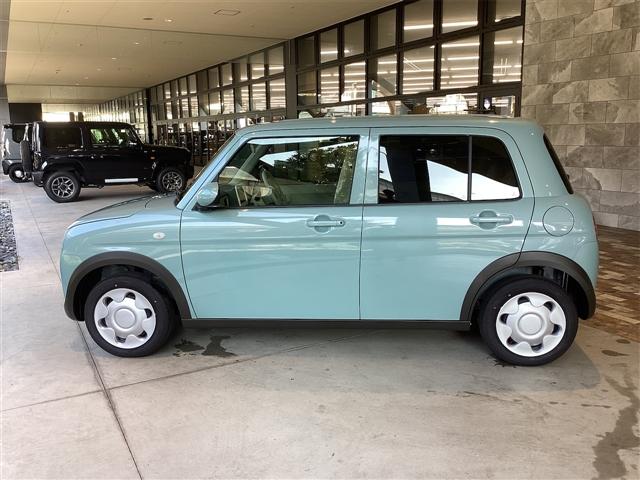 アルトラパン Ｌ　クリアランスソナー　レーンアシスト　衝突被害軽減システム　オートライト　ＬＥＤヘッドランプ　スマートキー　アイドリングストップ　電動格納ミラー　シートヒーター　ベンチシート　ＣＶＴ　盗難防止システム（17枚目）