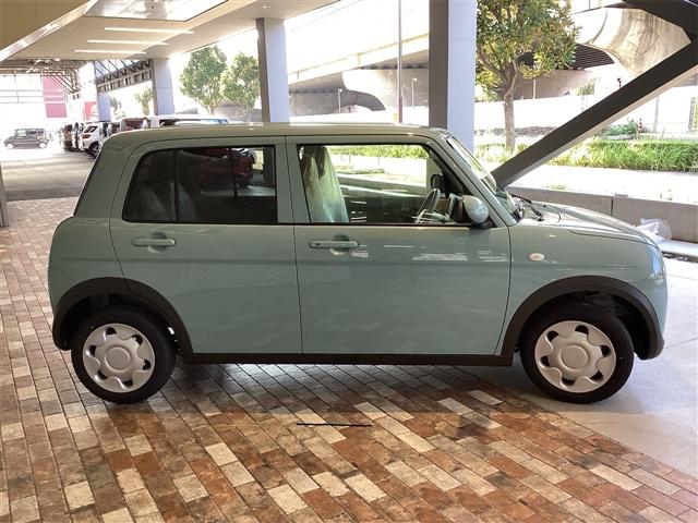 アルトラパン Ｌ　クリアランスソナー　レーンアシスト　衝突被害軽減システム　オートライト　ＬＥＤヘッドランプ　スマートキー　アイドリングストップ　電動格納ミラー　シートヒーター　ベンチシート　ＣＶＴ　盗難防止システム（18枚目）