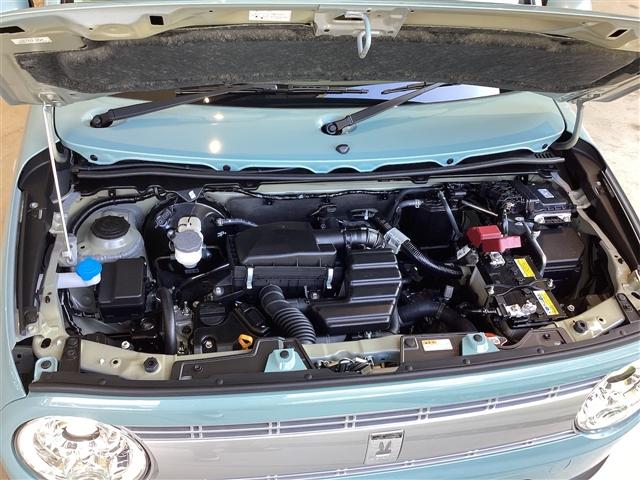 アルトラパン Ｌ　クリアランスソナー　レーンアシスト　衝突被害軽減システム　オートライト　ＬＥＤヘッドランプ　スマートキー　アイドリングストップ　電動格納ミラー　シートヒーター　ベンチシート　ＣＶＴ　盗難防止システム（23枚目）