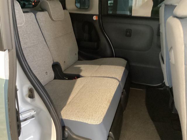 ムーヴキャンバス ストライプスＧ　バックカメラ　両側電動スライドドア　ナビ　ＴＶ　クリアランスソナー　衝突被害軽減システム　オートライト　スマートキー　アイドリングストップ　電動格納ミラー　シートヒーター　ベンチシート　ＣＶＴ　ＥＳＣ（31枚目）