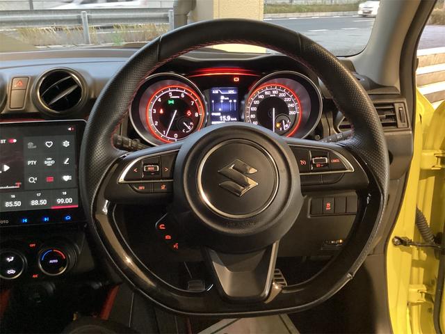 スイフトスポーツ ベースグレード　ドライブレコーダー　ＥＴＣ　オートクルーズコントロール　アルミホイール　オートライト　ＬＥＤヘッドランプ　スマートキー　電動格納ミラー　シートヒーター　ＭＴ　盗難防止システム　衝突安全ボディ　ＡＢＳ（10枚目）