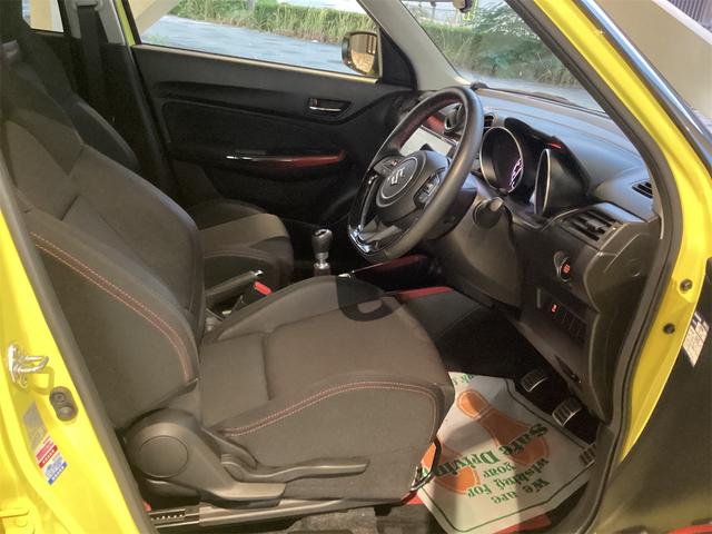 スイフトスポーツ ベースグレード　ドライブレコーダー　ＥＴＣ　オートクルーズコントロール　アルミホイール　オートライト　ＬＥＤヘッドランプ　スマートキー　電動格納ミラー　シートヒーター　ＭＴ　盗難防止システム　衝突安全ボディ　ＡＢＳ（34枚目）