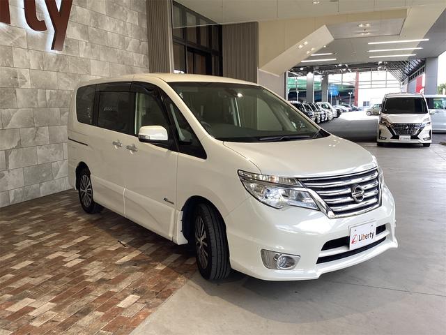 セレナ ハイウェイスター　Ｖセレクション＋セーフティ　ＳＨＶ　バックカメラ　ナビ　ＴＶ　オートクルーズコントロール　レーンアシスト　衝突被害軽減システム　両側電動スライドドア　オートライト　ＬＥＤヘッドランプ　スマートキー　電動格納ミラー　後席モニター（3枚目）