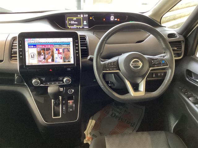 セレナ ハイウェイスターＶ　ＥＴＣ　全周囲カメラ　ＴＶ　クリアランスソナー　オートクルーズコントロール　衝突被害軽減システム　両側電動スライドドア　オートライト　ＬＥＤヘッドランプ　スマートキー　アイドリングストップ（9枚目）