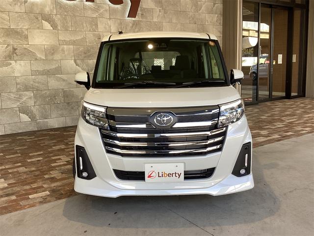 ルーミー カスタムG 全周囲カメラ TV 両側電動スライドドア クリアランスソナー オートクルーズコントロール 衝突被害軽減システム アルミホイール オートライト LEDヘッドランプ スマートキー アイドリングストップ(2枚目)