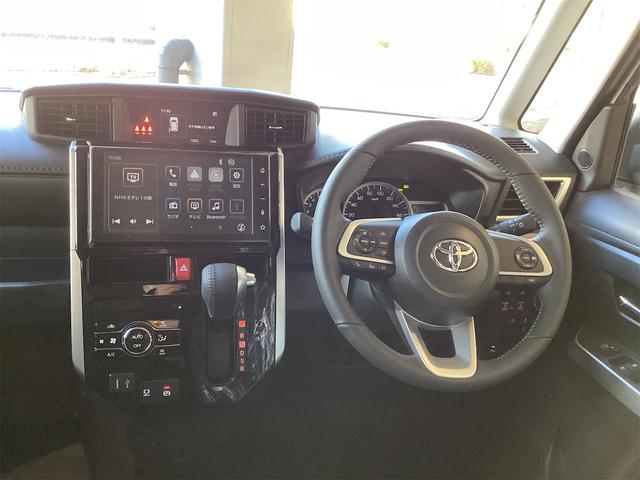 ルーミー カスタムG 全周囲カメラ TV 両側電動スライドドア クリアランスソナー オートクルーズコントロール 衝突被害軽減システム アルミホイール オートライト LEDヘッドランプ スマートキー アイドリングストップ(9枚目)