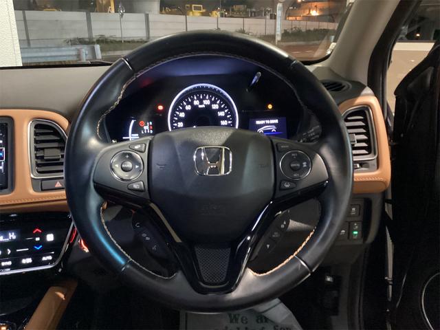 ヴェゼル ハイブリッドＺ・ホンダセンシング　ＥＴＣ　バックカメラ　オートクルーズコントロール　レーンアシスト　衝突被害軽減システム　ナビ　ＴＶ　オートライト　ＬＥＤヘッドランプ　アルミホイール　スマートキー　電動格納ミラー　シートヒーター　ＡＴ（13枚目）