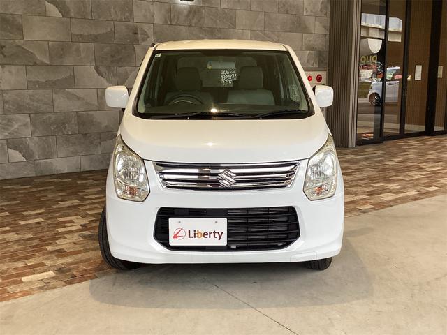 ワゴンR FX アイドリングストップ 電動格納ミラー ベンチシート CVT CD ミュージックプレイヤー接続可 エアコン パワーウィンドウ(2枚目)