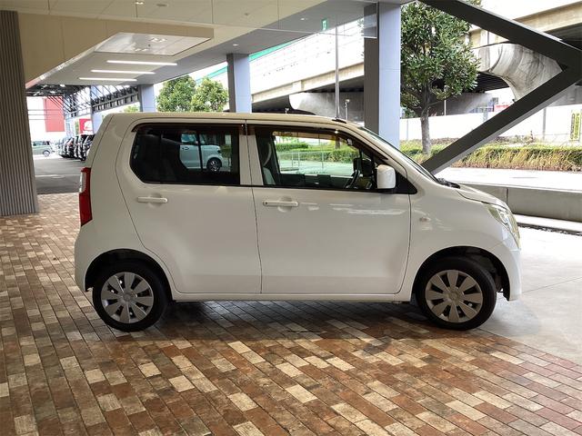 ワゴンR FX アイドリングストップ 電動格納ミラー ベンチシート CVT CD ミュージックプレイヤー接続可 エアコン パワーウィンドウ(4枚目)