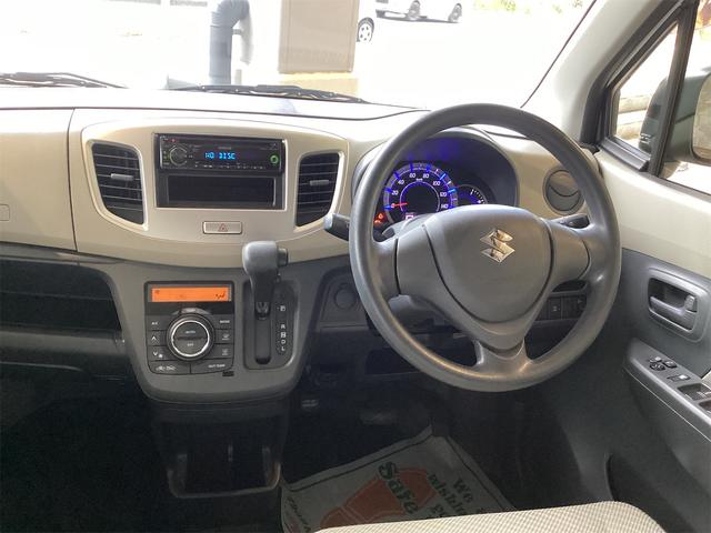 ワゴンR FX アイドリングストップ 電動格納ミラー ベンチシート CVT CD ミュージックプレイヤー接続可 エアコン パワーウィンドウ(10枚目)