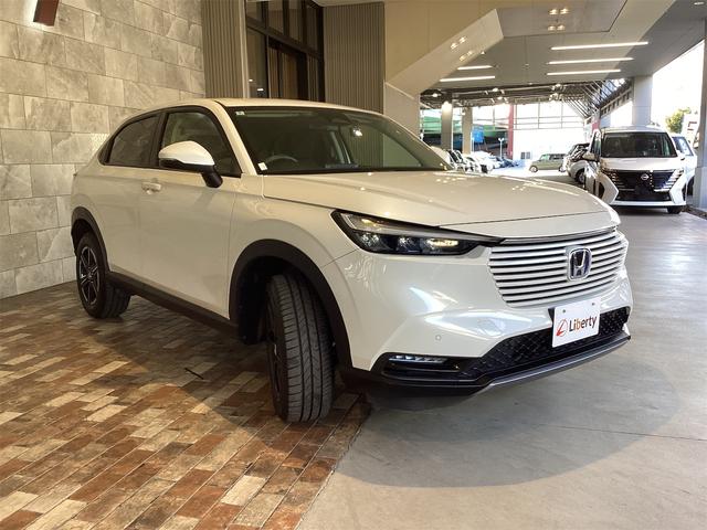 ヴェゼル e:HEV X ドライブレコーダー バックカメラ クリアランスソナー オートクルーズコントロール レーンアシスト 衝突被害軽減システム ナビ TV オートライト LEDヘッドランプ アルミホイール スマートキー(3枚目)