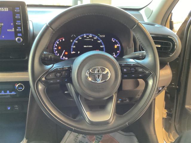 ヤリスクロス Z ETC バックカメラ クリアランスソナー オートクルーズコントロール レーンアシスト 衝突被害軽減システム ナビ オートマチックハイビーム LEDヘッドランプ アルミホイール スマートキー(10枚目)