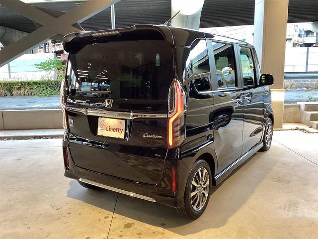 Ｎ－ＢＯＸカスタム Ｌ　ドライブレコーダー　ＥＴＣ　バックカメラ　両側電動スライドドア　ナビ　ＴＶ　クリアランスソナー　レーンアシスト　衝突被害軽減システム　スマートキー　アイドリングストップ　電動格納ミラー　シートヒーター（5枚目）