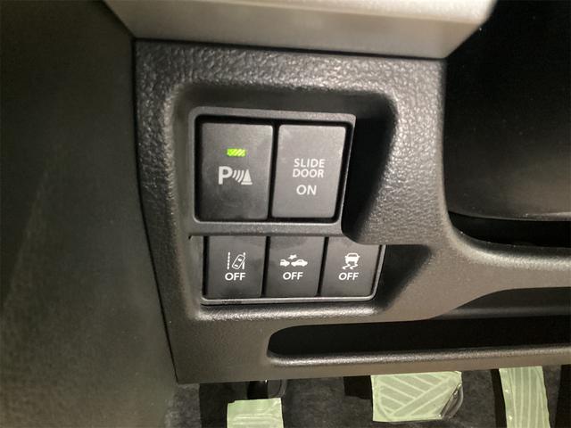 スペーシア ハイブリッドＸ　バックカメラ　両側電動スライドドア　ナビ　ＴＶ　クリアランスソナー　レーンアシスト　衝突被害軽減システム　オートライト　スマートキー　アイドリングストップ　電動格納ミラー　ベンチシート　ＣＶＴ　ＥＳＣ（15枚目）