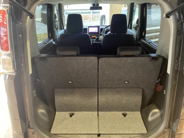 スペーシア ハイブリッドＸ　バックカメラ　両側電動スライドドア　ナビ　ＴＶ　クリアランスソナー　レーンアシスト　衝突被害軽減システム　オートライト　スマートキー　アイドリングストップ　電動格納ミラー　ベンチシート　ＣＶＴ　ＥＳＣ（19枚目）