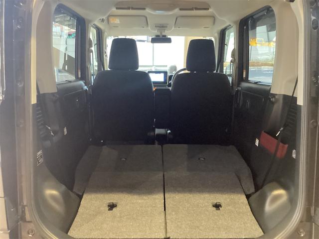 スペーシア ハイブリッドＸ　バックカメラ　両側電動スライドドア　ナビ　ＴＶ　クリアランスソナー　レーンアシスト　衝突被害軽減システム　オートライト　スマートキー　アイドリングストップ　電動格納ミラー　ベンチシート　ＣＶＴ　ＥＳＣ（21枚目）