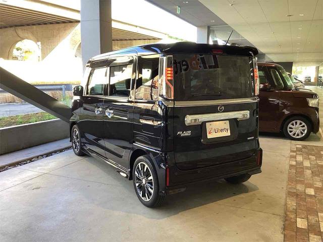 フレアワゴンカスタムスタイル ハイブリッドＸＴ　ＥＴＣ　バックカメラ　両側電動スライドドア　ナビ　ＴＶ　クリアランスソナー　オートクルーズコントロール　レーンアシスト　衝突被害軽減システム　オートライト　スマートキー（21枚目）